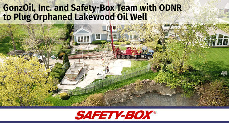 GonzOil and Safety-Box Team with ODNR to plug orphaned oil well in Lakewood, Ohio